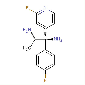 498538-94-6  1,2-Propanediamine, 1-(4-fluorophenyl)-1-(2-fluoro-4-pyridinyl)-,(1R,2S)-