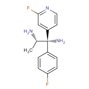 498538-95-7  1,2-Propanediamine, 1-(4-fluorophenyl)-1-(2-fluoro-4-pyridinyl)-,(1S,2S)-