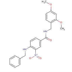 498539-16-5  Benzamide,N-[(2,4-dimethoxyphenyl)methyl]-3-nitro-4-[(phenylmethyl)amino]-