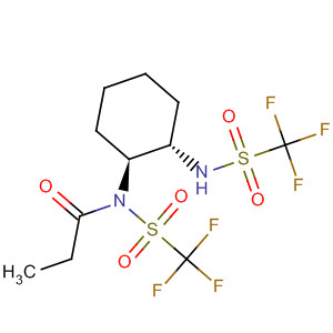 498542-94-2  Propanamide,N-[(trifluoromethyl)sulfonyl]-N-[(1S,2S)-2-[[(trifluoromethyl)sulfonyl]amino]cyclohexyl]-