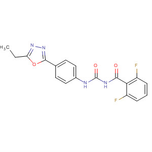 498547-81-2  Benzamide,N-[[[4-(5-ethyl-1,3,4-oxadiazol-2-yl)phenyl]amino]carbonyl]-2,6-difluoro-