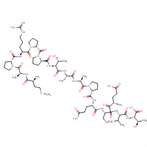 498563-61-4  L-Threonine,L-methionyl-L-alanyl-L-prolyl-L-arginyl-L-prolyl-L-prolyl-L-threonyl-L-alanyl-L-alanyl-L-prolyl-L-glutaminyl-L-a-glutamyl-L-seryl-L-valyl- 498563-61-4  L-Threonine,L-methionyl-L-alanyl-L-prolyl-L-arginyl-L-prolyl-L-prolyl-L-threonyl-L-alanyl-L-alanyl-L-prolyl-L-glutaminyl-L-a-glutamyl-L-seryl-L-valyl-