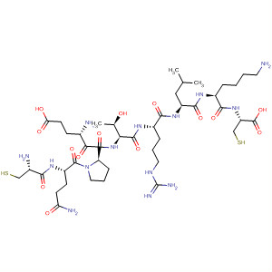 498565-52-9  L-Cysteine,L-cysteinyl-L-glutaminyl-L-a-glutamyl-L-prolyl-L-threonyl-L-arginyl-L-leucyl-L-lysyl-