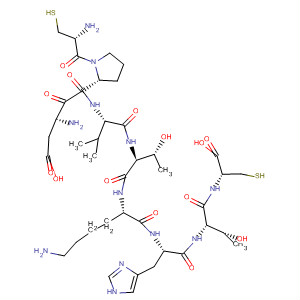 498565-68-7  L-Cysteine,L-cysteinyl-L-a-aspartyl-L-prolyl-L-valyl-L-threonyl-L-lysyl-L-histidyl-L-threonyl-
