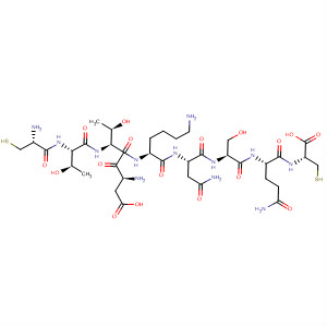 498565-78-9  L-Cysteine,L-cysteinyl-L-threonyl-L-a-aspartyl-L-threonyl-L-lysyl-L-asparaginyl-L-seryl-L-glutaminyl-