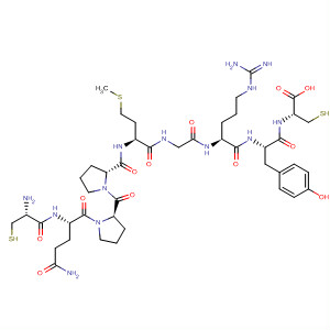 498565-80-3  L-Cysteine,L-cysteinyl-L-glutaminyl-L-prolyl-L-prolyl-L-methionylglycyl-L-arginyl-L-tyrosyl-