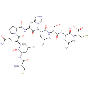 498565-92-7  L-Cysteine,L-cysteinyl-L-leucyl-L-glutaminyl-L-prolyl-L-histidyl-L-leucyl-L-seryl-L-leucyl-