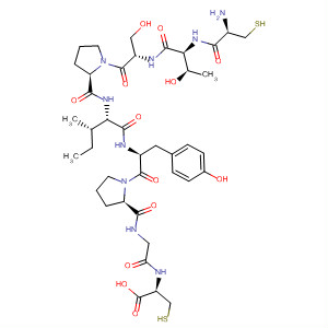 498566-05-5  L-Cysteine,L-cysteinyl-L-threonyl-L-seryl-L-prolyl-L-isoleucyl-L-tyrosyl-L-prolylglycyl-