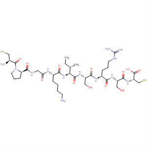 498566-39-5  L-Cysteine,L-cysteinyl-L-prolylglycyl-L-lysyl-L-isoleucyl-L-seryl-L-arginyl-L-seryl-