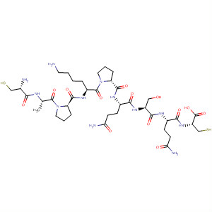 498566-70-4  L-Cysteine,L-cysteinyl-L-alanyl-L-prolyl-L-lysyl-L-prolyl-L-glutaminyl-L-seryl-L-glutaminyl-