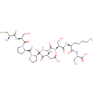 498566-88-4  L-Cysteine,L-cysteinyl-L-seryl-L-prolyl-L-a-aspartyl-L-prolylglycyl-L-seryl-L-lysyl-