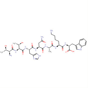 498566-93-1  L-Tryptophan,L-threonyl-L-threonyl-L-histidyl-L-asparaginyl-L-alanyl-L-lysyl- 498566-93-1  L-Tryptophan,L-threonyl-L-threonyl-L-histidyl-L-asparaginyl-L-alanyl-L-lysyl-