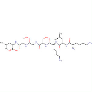 498566-97-5  L-Leucine, L-lysyl-L-leucyl-L-lysyl-L-serylglycyl-L-seryl-