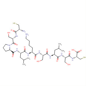 498567-02-5  L-Cysteine,L-cysteinyl-L-seryl-L-prolyl-L-leucyl-L-lysyl-L-seryl-L-leucyl-L-seryl-