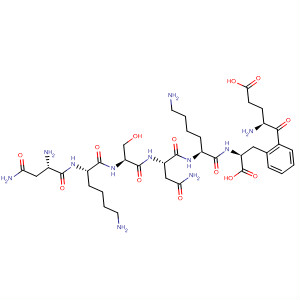 498567-29-6  L-Phenylalanine,L-asparaginyl-L-lysyl-L-seryl-L-asparaginyl-L-lysyl-L-a-glutamyl-