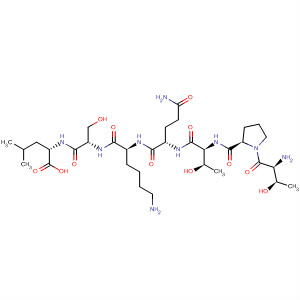 498567-35-4  L-Leucine, L-threonyl-L-prolyl-L-threonyl-L-glutaminyl-L-lysyl-L-seryl-