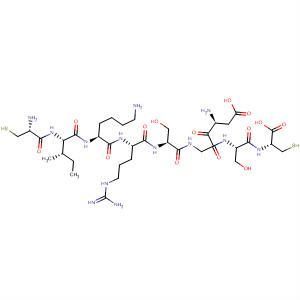 498567-58-1  L-Cysteine,L-cysteinyl-L-isoleucyl-L-lysyl-L-arginyl-L-seryl-L-a-aspartylglycyl-L-seryl-