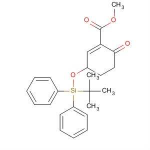 498570-83-5  1-Cyclohexene-1-carboxylic acid,3-[[(1,1-dimethylethyl)diphenylsilyl]oxy]-6-oxo-, methyl ester