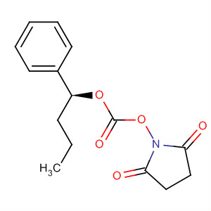 498577-27-8  2,5-Pyrrolidinedione, 1-[[[(1S)-1-phenylbutoxy]carbonyl]oxy]-