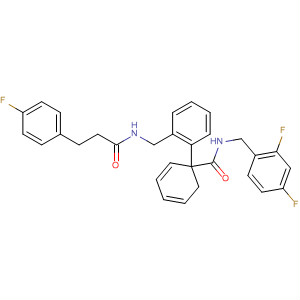 498578-45-3  [1,1'-Biphenyl]-2-carboxamide,N-[(2,4-difluorophenyl)methyl]-2'-[[[3-(4-fluorophenyl)-1-oxopropyl]amino]methyl]-