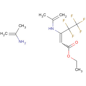 498583-08-7  2-Pentenoic acid, 3-(di-2-propenylamino)-4,4,5,5,5-pentafluoro-, ethylester