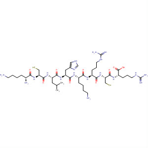 499106-19-3  L-Arginine,L-lysyl-L-cysteinyl-L-leucyl-L-histidyl-L-lysyl-L-arginyl-L-cysteinyl-