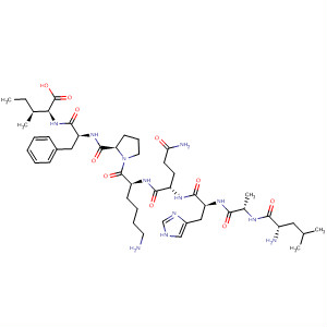 499106-20-6  L-Isoleucine,L-leucyl-L-alanyl-L-histidyl-L-glutaminyl-L-lysyl-L-prolyl-L-phenylalanyl-
