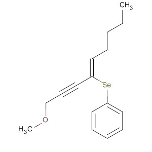 499106-74-0  Benzene, [[(1Z)-1-(3-methoxy-1-propynyl)-1-hexenyl]seleno]-