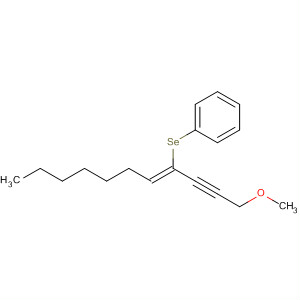 499106-78-4  Benzene, [[(1Z)-1-(3-methoxy-1-propynyl)-1-octenyl]seleno]-