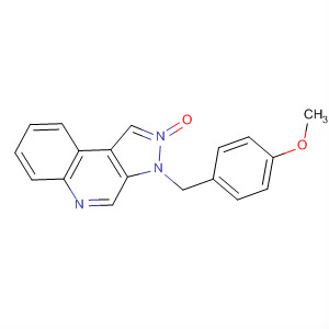499109-50-1  3H-Pyrazolo[3,4-c]quinoline, 3-[(4-methoxyphenyl)methyl]-, 2-oxide