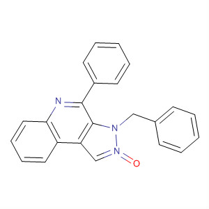 499109-55-6  3H-Pyrazolo[3,4-c]quinoline, 4-phenyl-3-(phenylmethyl)-, 2-oxide