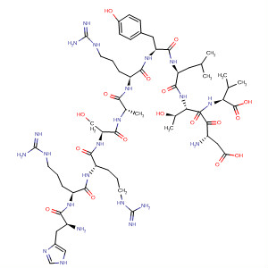 499109-85-2  L-Valine,L-histidyl-L-arginyl-L-arginyl-L-seryl-L-alanyl-L-arginyl-L-tyrosyl-L-leucyl-L-a-aspartyl-L-threonyl- 499109-85-2  L-Valine,L-histidyl-L-arginyl-L-arginyl-L-seryl-L-alanyl-L-arginyl-L-tyrosyl-L-leucyl-L-a-aspartyl-L-threonyl-