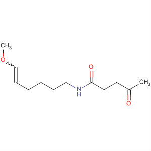499115-15-0  Pentanamide, N-(6-methoxy-5-hexenyl)-4-oxo- 499115-15-0  Pentanamide, N-(6-methoxy-5-hexenyl)-4-oxo-
