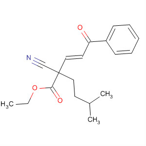 499120-56-8  Hexanoic acid, 2-cyano-5-methyl-2-[(1E)-3-oxo-3-phenyl-1-propenyl]-,ethyl ester