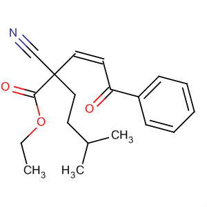 499120-57-9  Hexanoic acid, 2-cyano-5-methyl-2-[(1Z)-3-oxo-3-phenyl-1-propenyl]-,ethyl ester