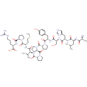 499121-54-9  L-Arginine,L-alanyl-L-leucyl-L-histidyl-L-seryl-L-tyrosyl-L-prolyl-L-prolyl-L-prolyl-L-valyl-L-methionyl-L-prolyl-