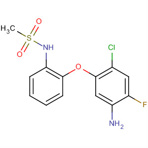 499122-76-8  Methanesulfonamide, N-[2-(5-amino-2-chloro-4-fluorophenoxy)phenyl]-