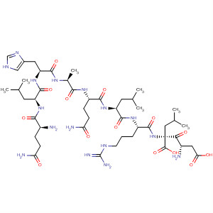 499123-07-8  L-Leucine,L-glutaminyl-L-leucyl-L-histidyl-L-alanyl-L-glutaminyl-L-leucyl-L-arginyl-L-a-aspartyl-