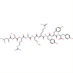 499123-19-2  L-Tyrosine,L-leucyl-L-seryl-L-arginyl-L-alanyl-L-methionyl-L-arginyl-L-tyrosyl-L-tyrosyl- 499123-19-2  L-Tyrosine,L-leucyl-L-seryl-L-arginyl-L-alanyl-L-methionyl-L-arginyl-L-tyrosyl-L-tyrosyl-