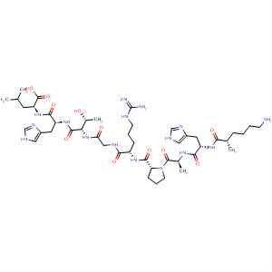 499123-58-9  L-Leucine,L-lysyl-L-histidyl-L-alanyl-L-prolyl-L-arginylglycyl-L-threonyl-L-histidyl-