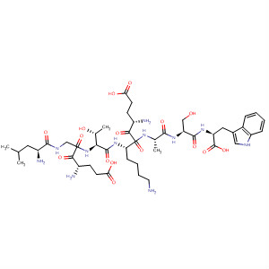 499123-70-5  L-Tryptophan,L-leucyl-L-a-glutamylglycyl-L-threonyl-L-a-glutamyl-L-lysyl-L-alanyl-L-seryl- 499123-70-5  L-Tryptophan,L-leucyl-L-a-glutamylglycyl-L-threonyl-L-a-glutamyl-L-lysyl-L-alanyl-L-seryl-