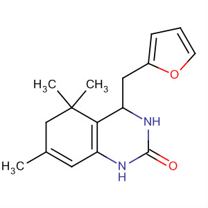 499132-29-5  2(1H)-Quinazolinone,4-(2-furanylmethyl)-3,4,5,6-tetrahydro-5,5,7-trimethyl-