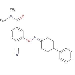 499137-82-5  Benzamide,4-cyano-N,N-dimethyl-3-[[(4-phenylcyclohexylidene)amino]oxy]-