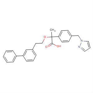 499144-25-1  Benzenepropanoic acid,2-(2-[1,1'-biphenyl]-3-ylethoxy)-4-(1H-pyrazol-1-ylmethyl)-