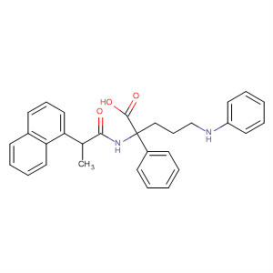 499150-63-9  Benzenebutanoic acid,2-[[2-(1-naphthalenyl)-1-oxopropyl]amino]-4-[(phenylamino)methyl]-