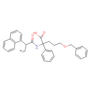 499150-91-3  Benzenebutanoic acid,2-[[2-(1-naphthalenyl)-1-oxopropyl]amino]-4-[(phenylmethoxy)methyl]-