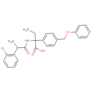 499151-12-1  Benzenebutanoic acid,2-[[2-(2-chlorophenyl)-1-oxopropyl]amino]-4-(phenoxymethyl)-