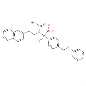 499154-38-0  Benzolpropansäure,2-[acetyl[2-(2-naphthalenyl)ethyl]amino]-4-(phenoxymethyl)-