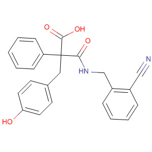 499155-16-7  Benzenepropanoic acid,2-[[(cyanophenylmethyl)amino]carbonyl]-4-phenoxy-