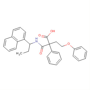 499156-90-0  Benzenebutanoic acid,2-[[[1-(1-naphthalenyl)propyl]amino]carbonyl]-4-phenoxy-